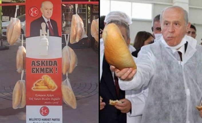 MHP'den Bahçeli'nin 'askıda ekmek' kampanyasını eleştirenlere çok sert tepki