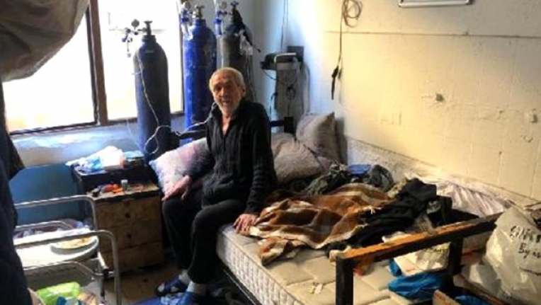 KOAH hastası olduğu halde bakın ne iş yapıyor