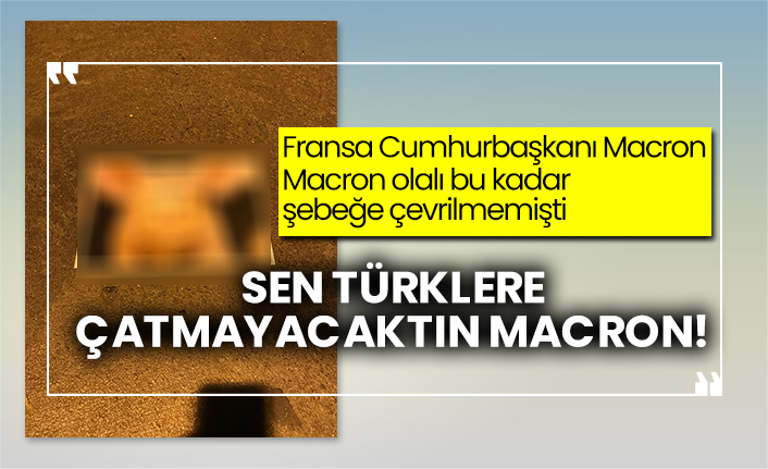 Fransa Cumhurbaşkanı Macron, Macron olalı bu kadar şebeğe çevrilmemişti!