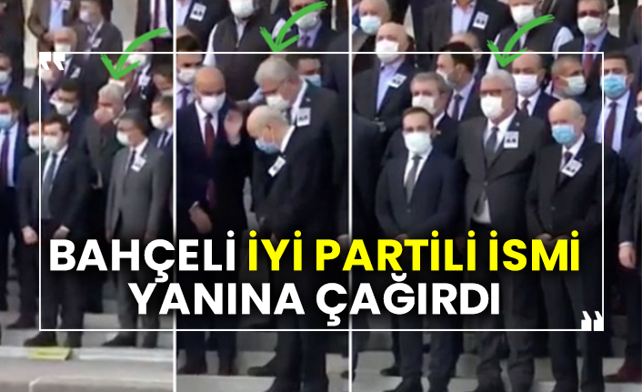 Bahçeli İyi Partili ismi yanına çağırdı