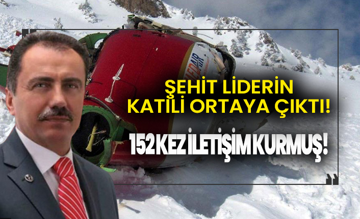 Şehit liderin katili ortaya çıktı!