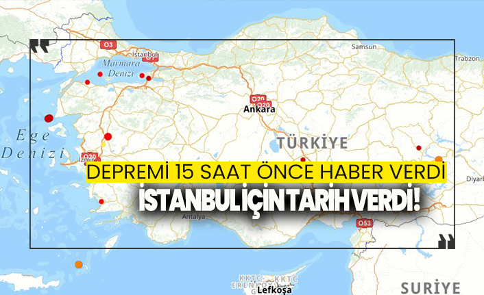İzmir depremini bilen Doğa Bilimci İstanbul için tarih verdi!