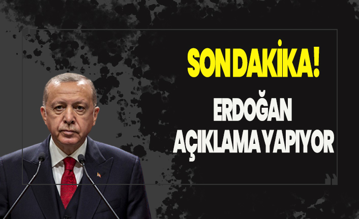 Cumhurbaşkanı Erdoğan İzmir'de açıklamalarda bulunuyor!