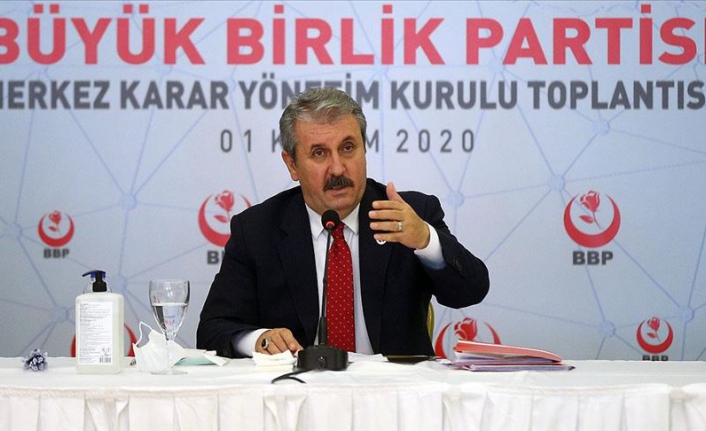 BBP Genel Başkanı Destici'den İzmir depremi açıklaması geldi