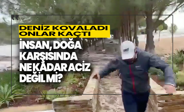 Film değil gerçek! Tsunamiden böyle kaçtılar