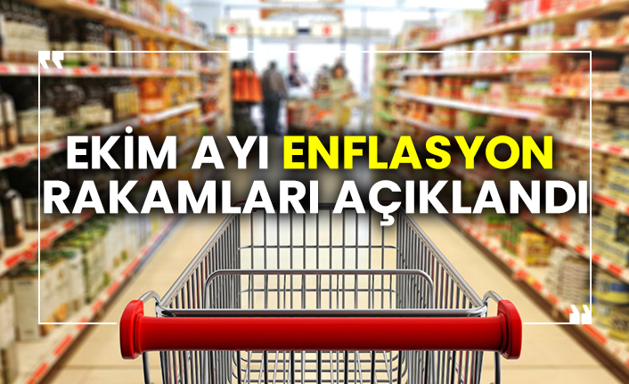 Ekim ayı enflasyon rakamları açıklandı
