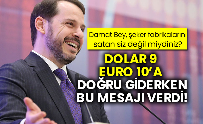 Dolar ve euro rekor kırarken Berat Albayrak bu mesajı verdi