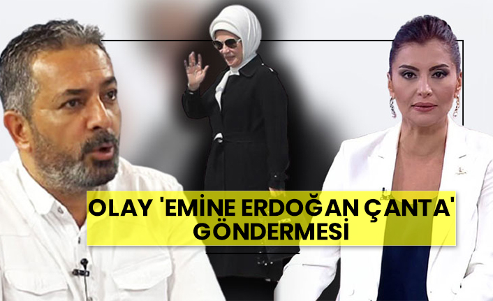 Akif Beki'den Hande Fırat'a olay 'Emine Erdoğan’ın çantası' göndermesi