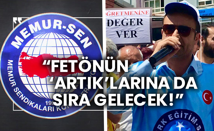 “FETÖ’nün ‘artık’larına da sıra gelecek!”