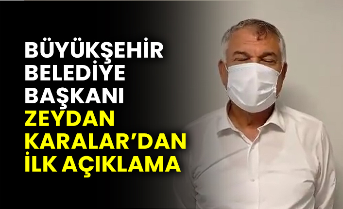 Adana Büyükşehir Belediye Başkanı Zeydan Karalar’dan ilk açıklama