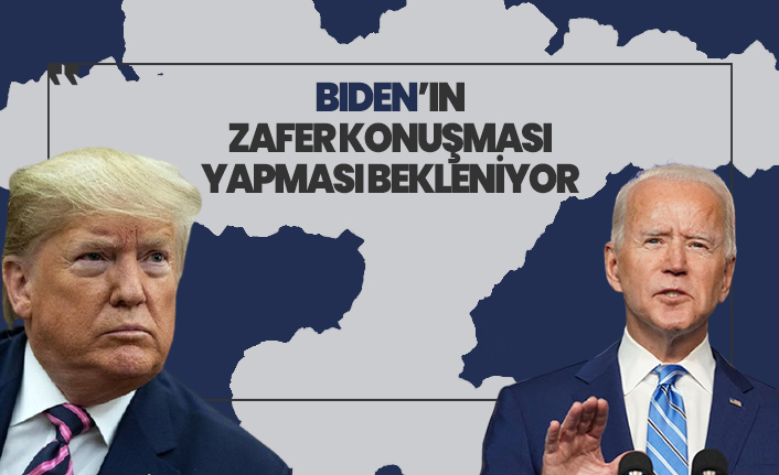 Biden'in sabaha karşı zafer konuşması yapacağı bekleniyor!