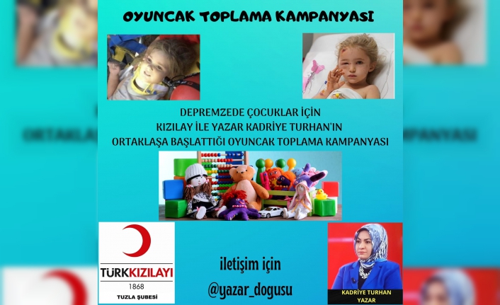 İzmir'deki depremzede çocuklarımız için oyuncak toplama kampanyası