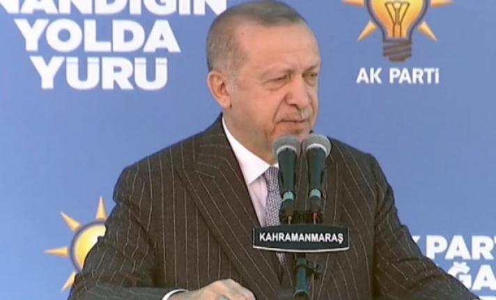 Erdoğan AKP Kahramanmaraş İl Kongresinde konuşuyor