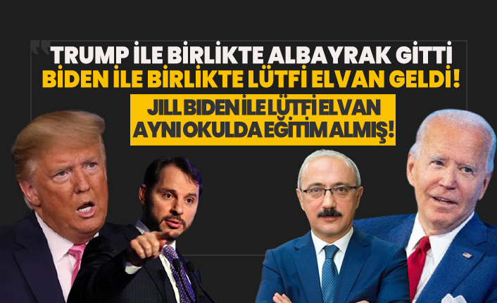 Dikkat çeken ayrıntı! Jill Biden ile Lütfi Elvan aynı okulda eğitim almış!
