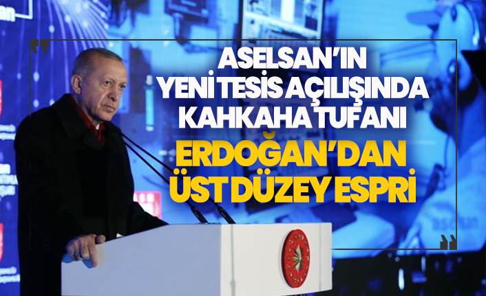 Erdoğan'dan Aselsan Genel Müdür Yardımcısı İbrahim Bekar'a soyadı esprisi