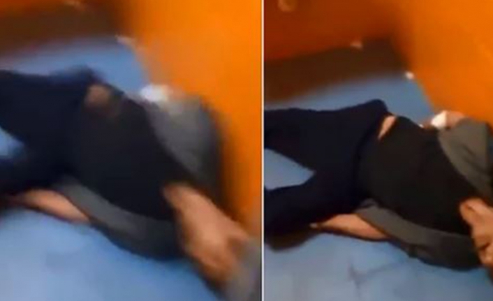 Hastane tuvaletinde dehşete düşüren koronavirüs görüntüleri!