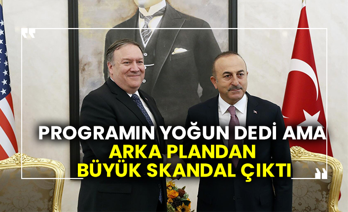 Programın yoğun dedi ama arka plandan büyük skandal çıktı