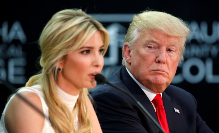 Donald Trump'ın kızı Ivanka iş bakıyor