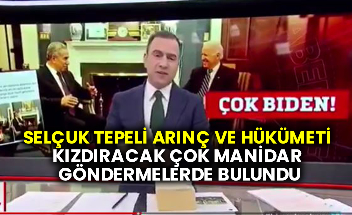 Selçuk Tepeli FOX TV’de Bülent Arınç ve hükümeti kızdıracak çok manidar göndermelerde bulundu