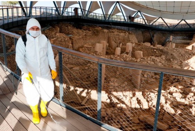 Göbeklitepe’de korona önlemleri