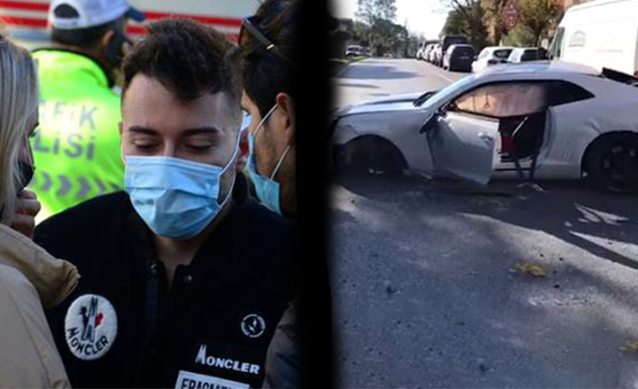Sosyal medya fenomeni Enes Batur kaza yaptı