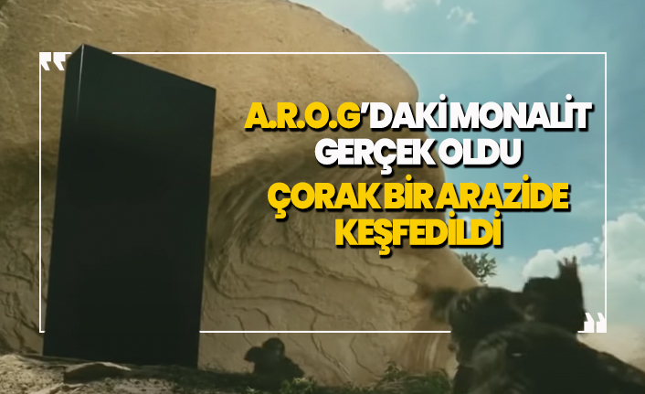A.R.O.G'daki gizemli taş gerçek oldu!