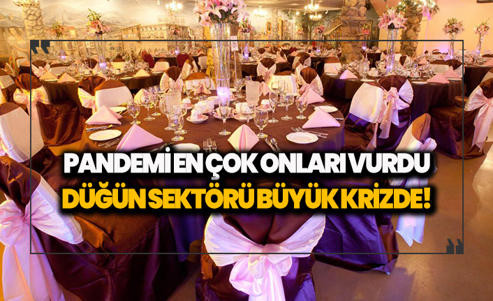 Düğün sektörü iflasın eşiğinde!