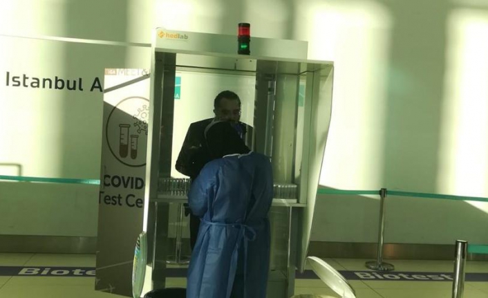 İstanbul Havalimanı’nda Covid-19 testinden rant