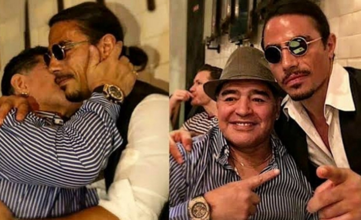 Nusret'ten hayatını kaybeden Maradona'ya büyük jest