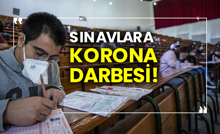 ÖSYM'den sınavlara koronavirüs ertelemesi