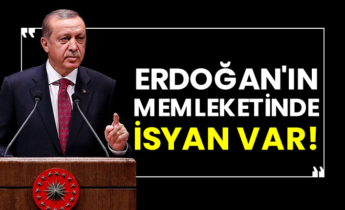 Erdoğan'ın memleketinde isyan var!