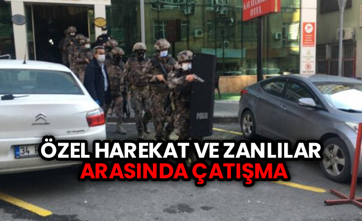 Kahramanmaraş'ta Özel harekat polisi ve zanlılar arasında çatışma yaşandı