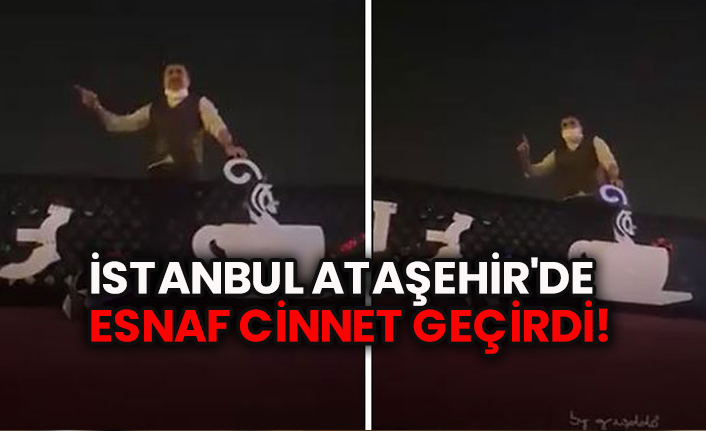 İstanbul Ataşehir'de esnaf cinnet geçirdi! İktidara böyle isyan etti