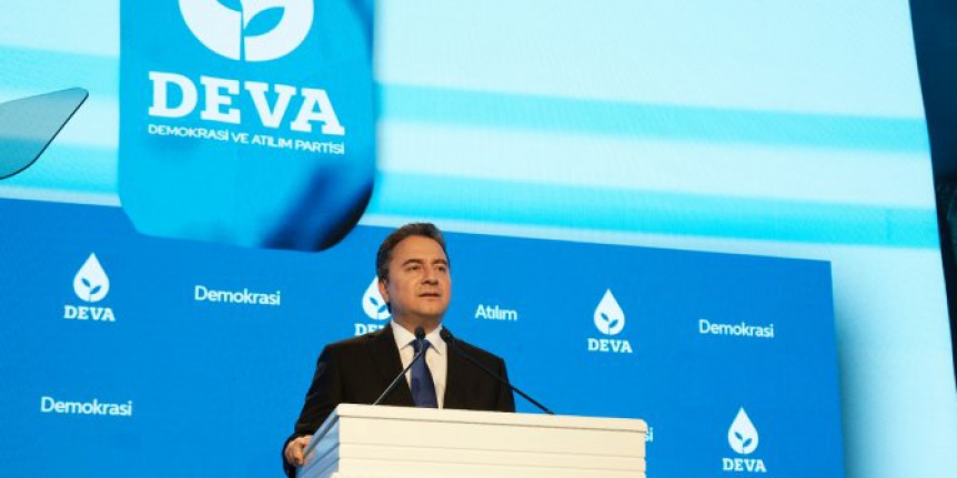Ali Babacan’ın DEVA Partisi'ne afiş engeli