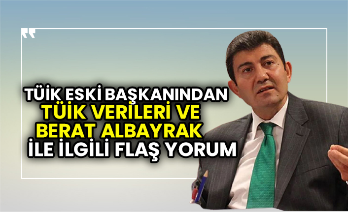 Türkiye İstatistik Kurumu Eski Başkanı Birol Aydemir'den TÜİK verileri ve Berat Albayrak ile ilgili flaş yorum