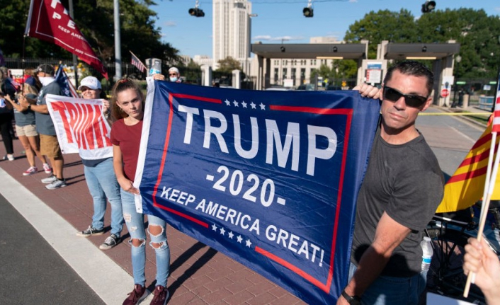 Trump yanlıları eylem düzenledi