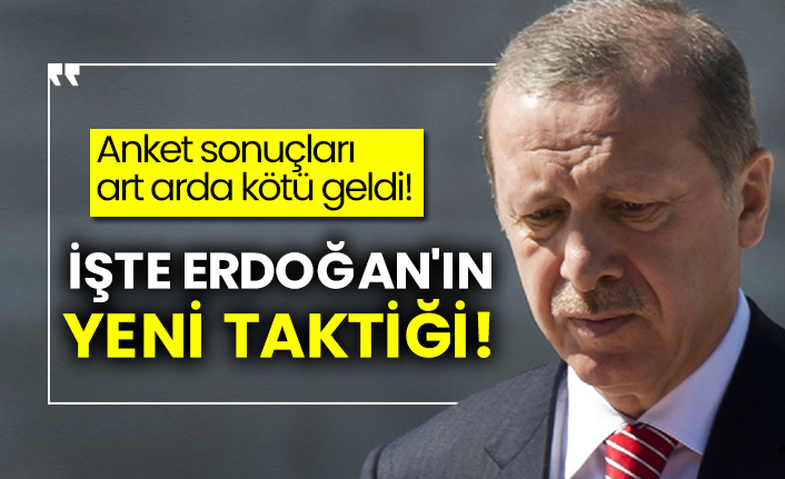 Anket sonuçları art arda kötü geldi! İşte Erdoğan'ın yeni taktiği!