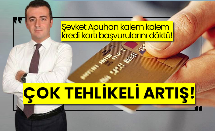 Şevket Apuhan kalem kalem kredi kartı başvurularını döktü!