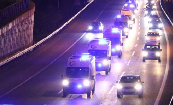 İstanbul'da yürekleri ağza getiren ambulans konvoyunun nedeni ortaya çıktı