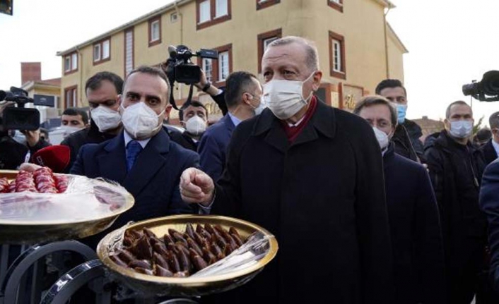 Cumhurbaşkanı Erdoğan  'Bununla beslenene Kovid, movid bulaşmaz'