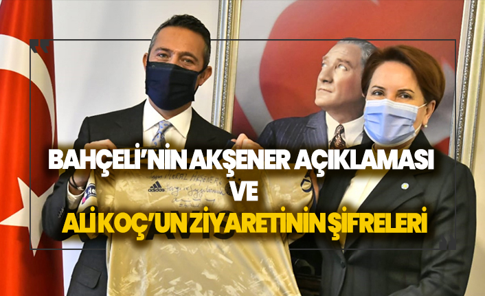 Ali Koç, Meral Akşener'i neden ziyaret etti?