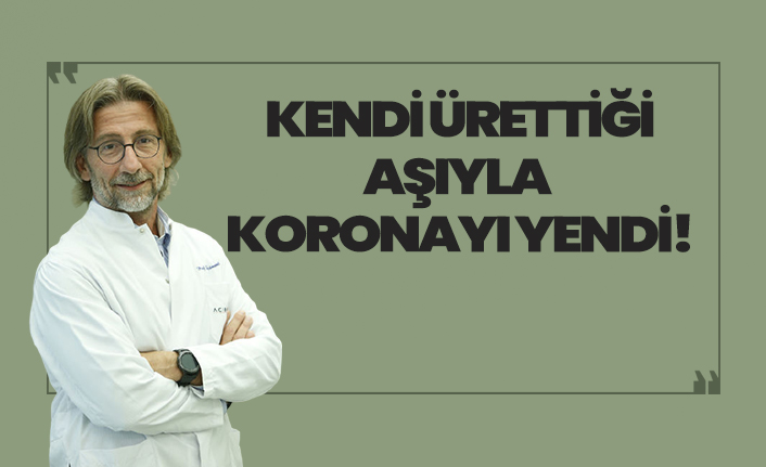 Koronavirüsü kendi ürettiği aşıyla yok etti!