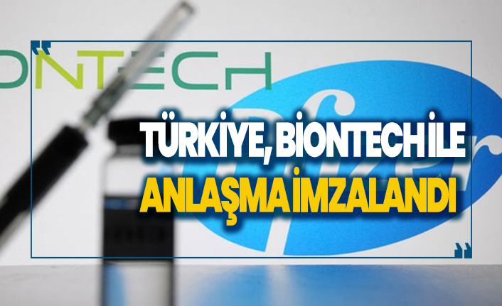 Türkiye, BioNTech ile anlaşma imzalandı
