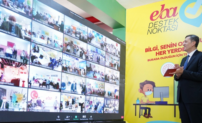 EBA'daki 3 milyon canlı dersle dünya birincisiyiz
