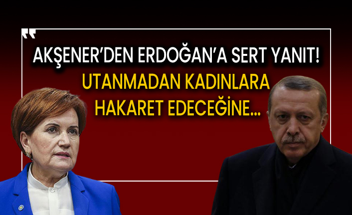 Akşener'den Erdoğan'a: Utanmadan kadınlara hakaret edeceğine, kadınların güvenliğini sağla