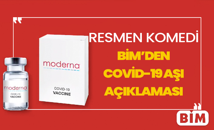 Resmen komedi! BİM'den aşı açıklaması: Mağazalarımızda satışı hiçbir biçimde söz konusu değil