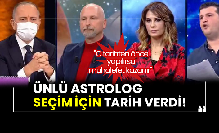 Ünlü astrolog seçim için tarih verdi!