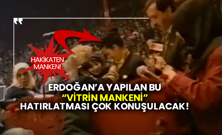İsmail Saymaz'dan Erdoğan'a çok konuşulacak vitrin mankeni hatırlatması