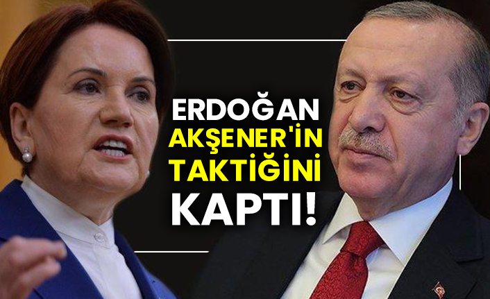 Erdoğan Akşener'in taktiğini kaptı!