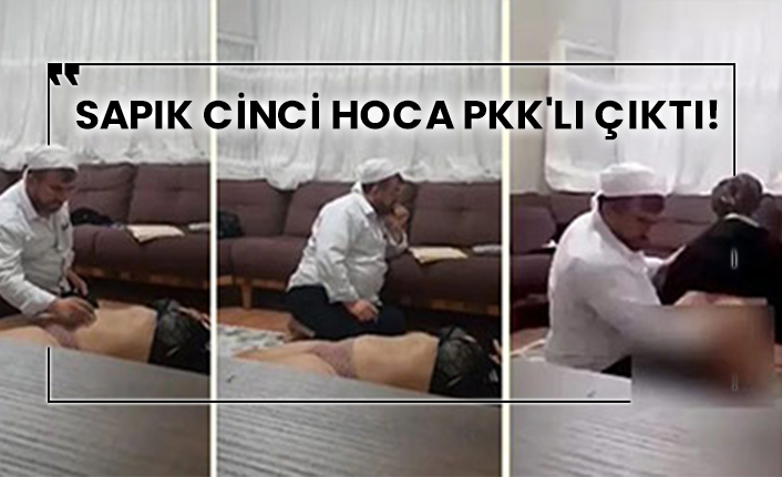 Sapık cinci hoca Pkk'lı çıktı!